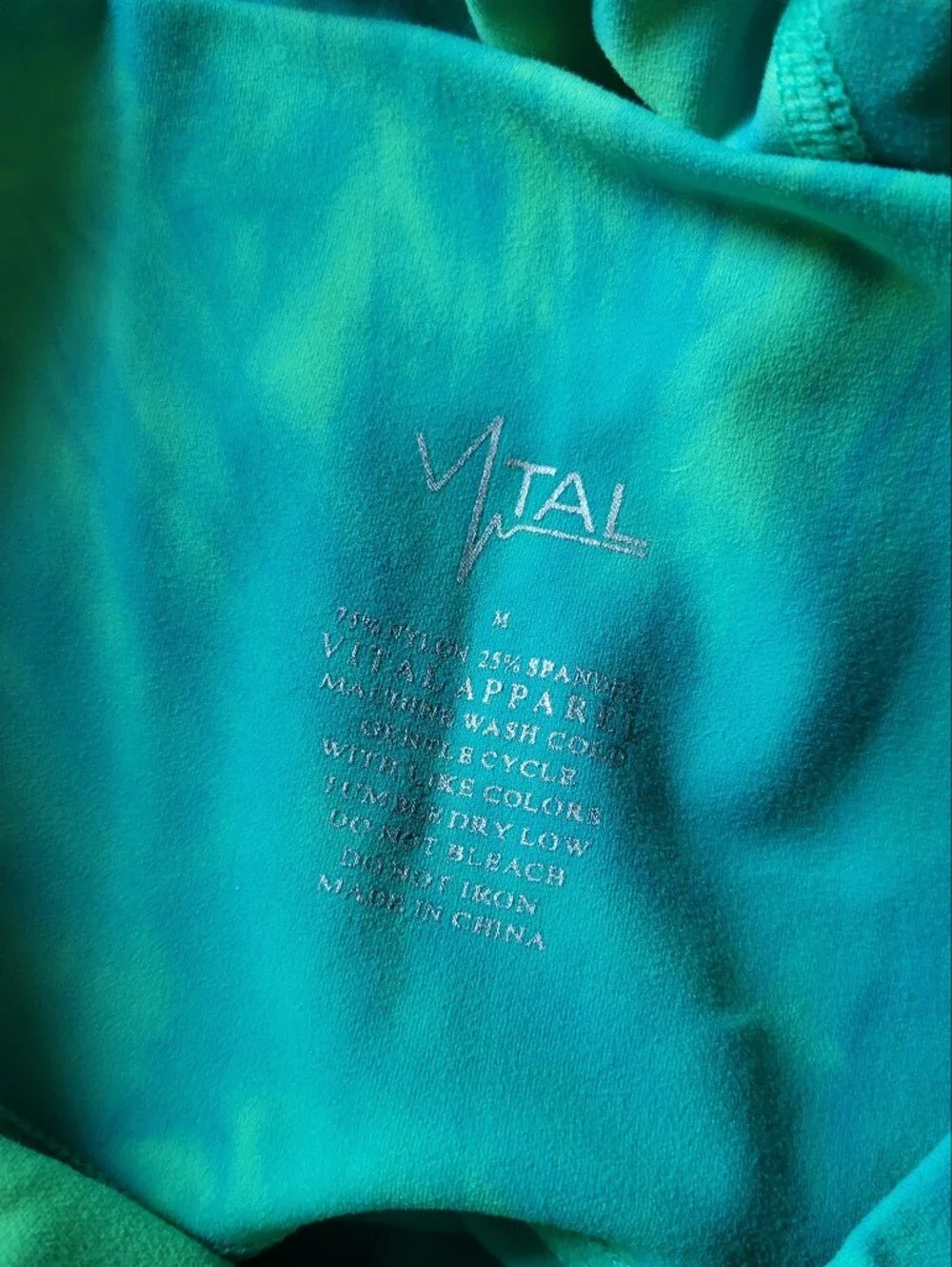 Vital Apparel lime green